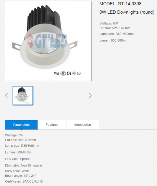 LED DownLighters