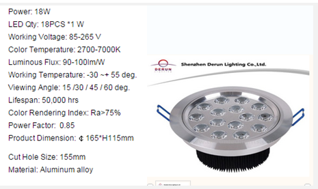 LED DownLighters