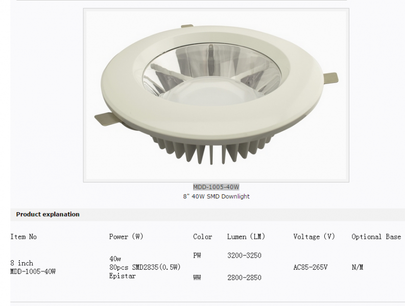 LED DownLighters