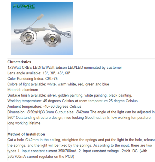 LED DownLighters