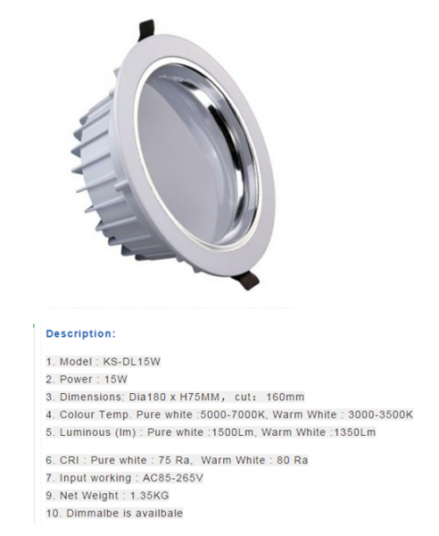 LED DownLighters