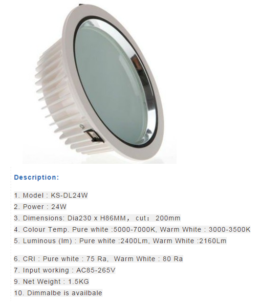 LED DownLighters