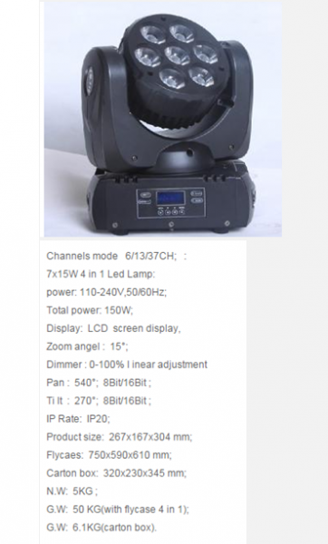 LED Moving Head Light