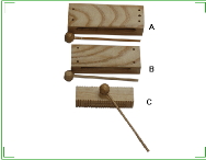 wood tone block (G6B)