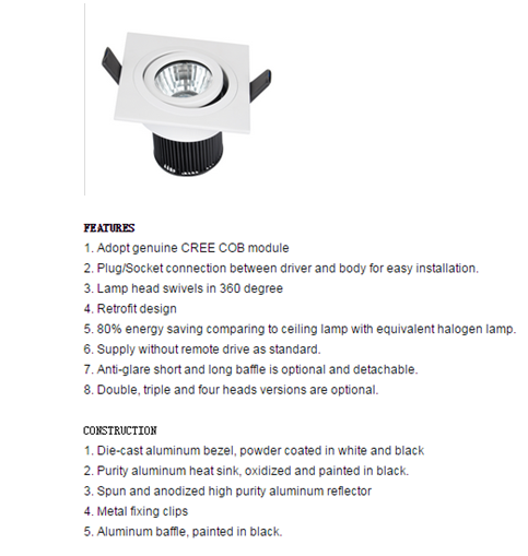 LED DownLighters