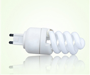 HALF spiral energy saving lamp