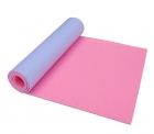 Opposite color dots printed yoga mats