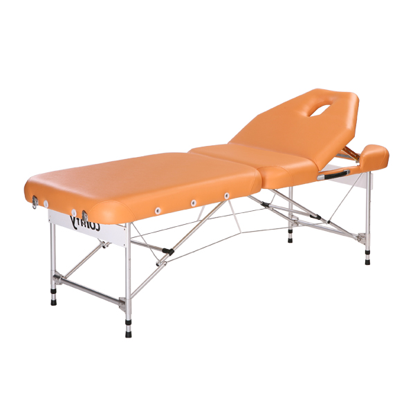 Backrest aluminum portable massage table (JFAL02)