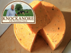 Knockanore Garlic Chive Cheddar Wheel 3kg Approx