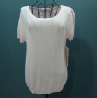 Lady's short-sleeve sweater