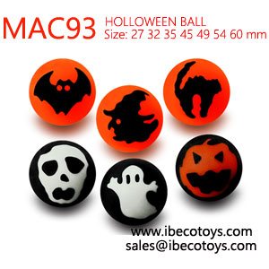 Halloween bouncing balls