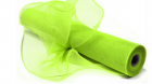 apple green plain color poly festival deco mesh