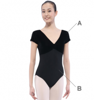 Cap Sleeves Leotard-2712