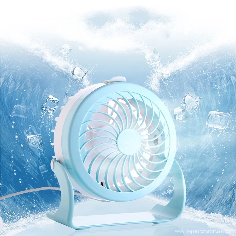 Portable Mini Electric Stand Fan Toy Travel Timer