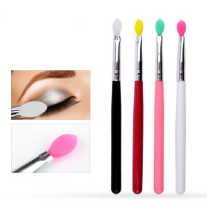 Silicone Make Up Eye Shadow Stick Brush Applicators