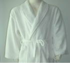 STRIPE CORAL FLEECE ROBE（BR-CS1012）