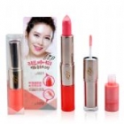 Double color lustre combination lip gloss