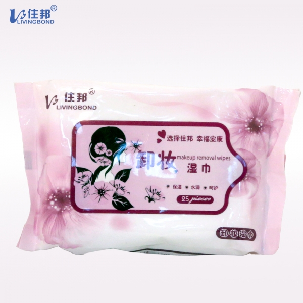 25pcs makeup removal wipes