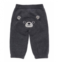 Children boy gray french terry sport pants(KT320)