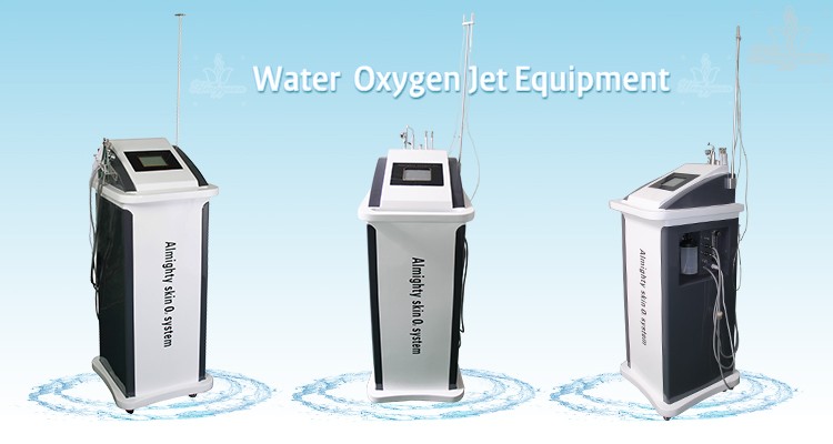 Oxygen jet peeling machine