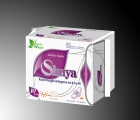 Active oxygen & negative ions and far infrared series sanitary napkin