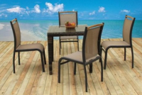 Wicker table set (CH-W014)