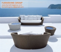 Rattan sofa (TG-2073)