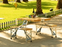 BAMBOO & WOODEN TABLE (WD9920)