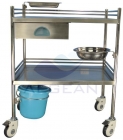 AG-SS042D Hot sale stainless steel instrument cart trolley
