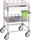 AG-SS044 Durable hospital stainless steel treatment trolley
