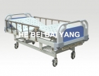 Three-function Manual Hospital Bed with ABS Bed Head（A-47）