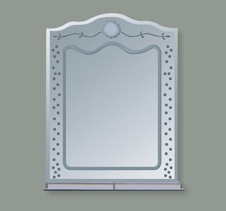 Sandblast Mirror (JX-7007)