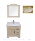Solid Wood Bathroom Cabinet (YB-805B)