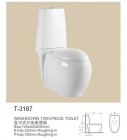 Washdown two-piece toilet T-3187