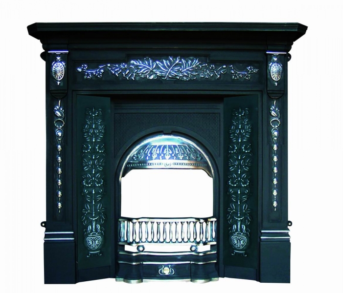 Cast Iron Fireplace (JX084)