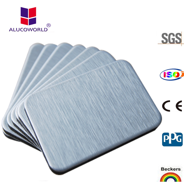 Brush Finished Aluminum Composite Panel (ALU25)