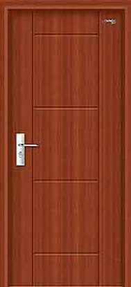 wood toilet door (E-P044)