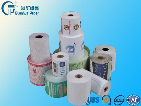 Printed paper roll