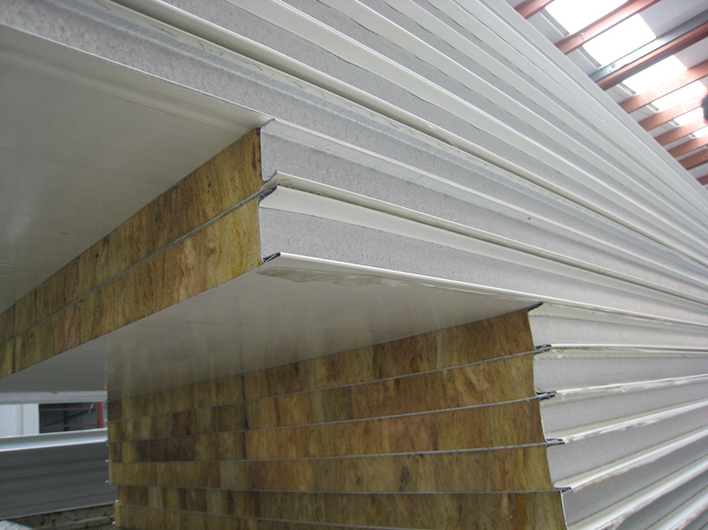 Rock Wool Color Steel Composite Board (4)