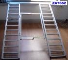 Tri-Fold Adjustable-width Aluminum Loading Ramp