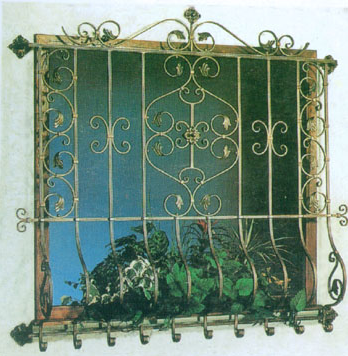 wrought iron window guard (020)