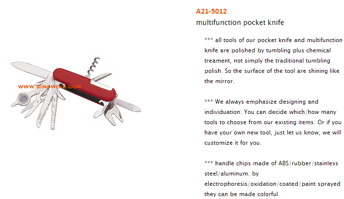 Multifunction Knife