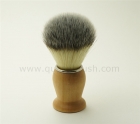 Synthetic hair shaving brush