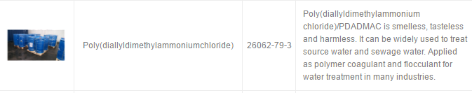 Poly(diallyldimethylammoniumchloride)