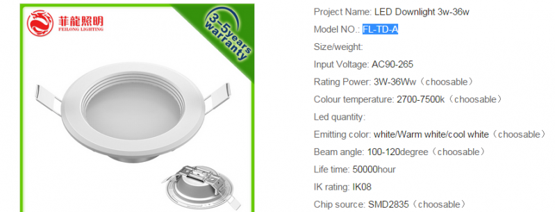 LED DownLighters