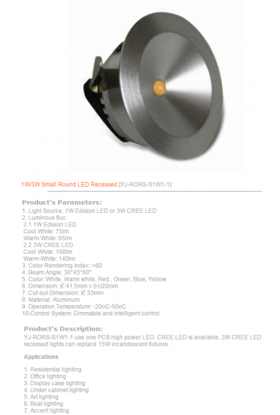 LED DownLighters