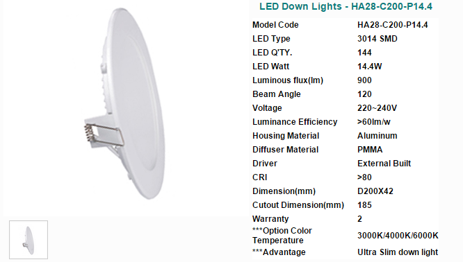 LED DownLighters