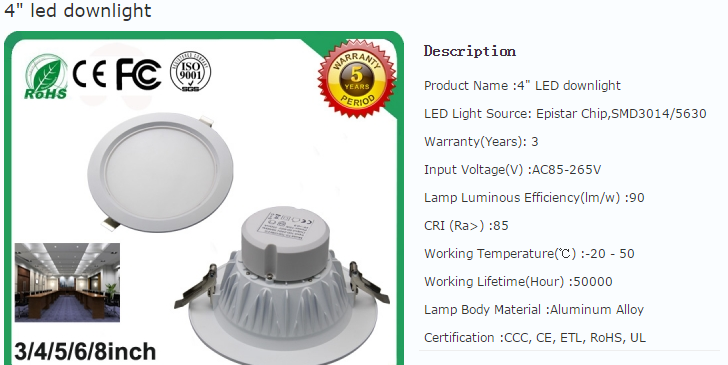 LED DownLighters